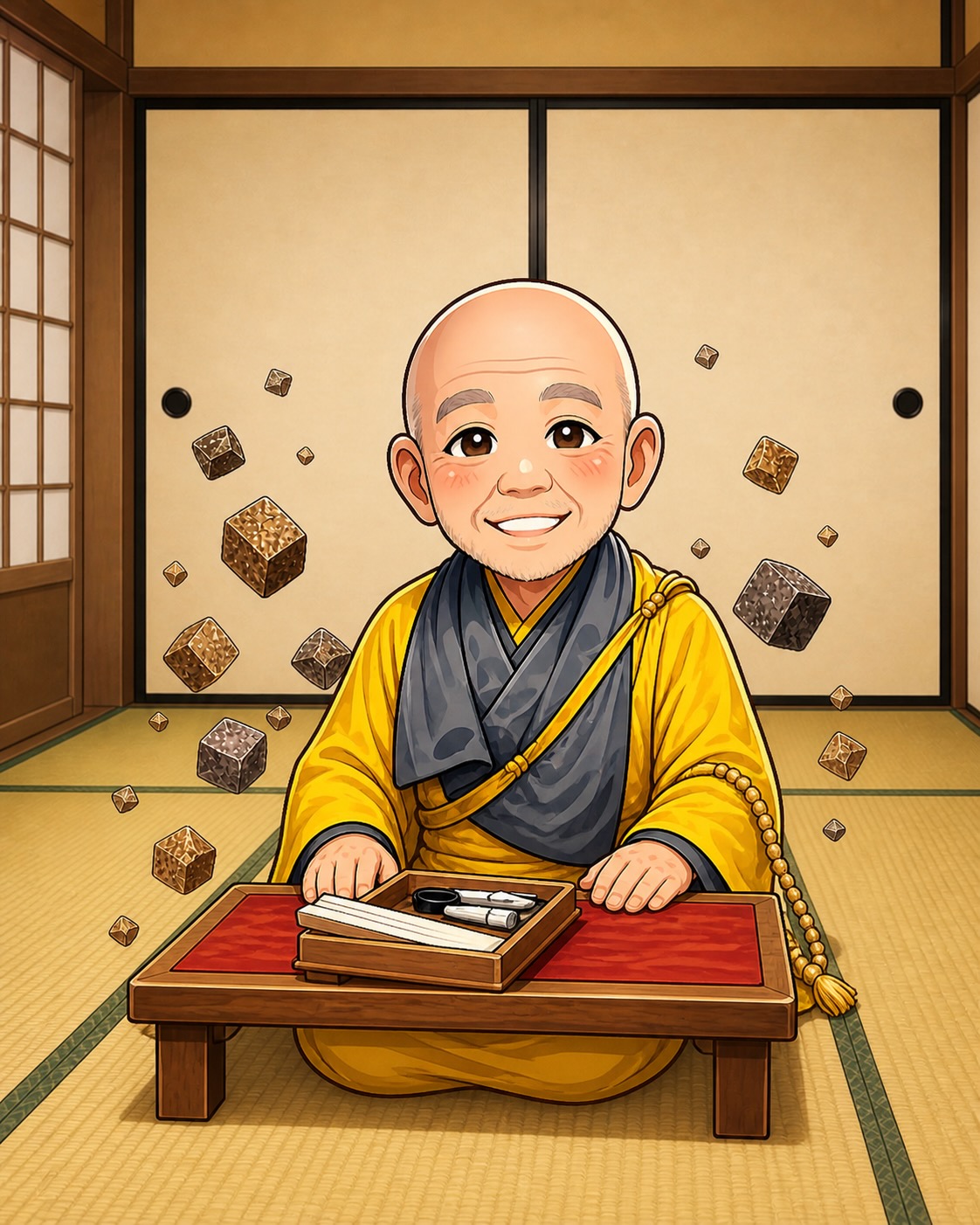 住職イラスト